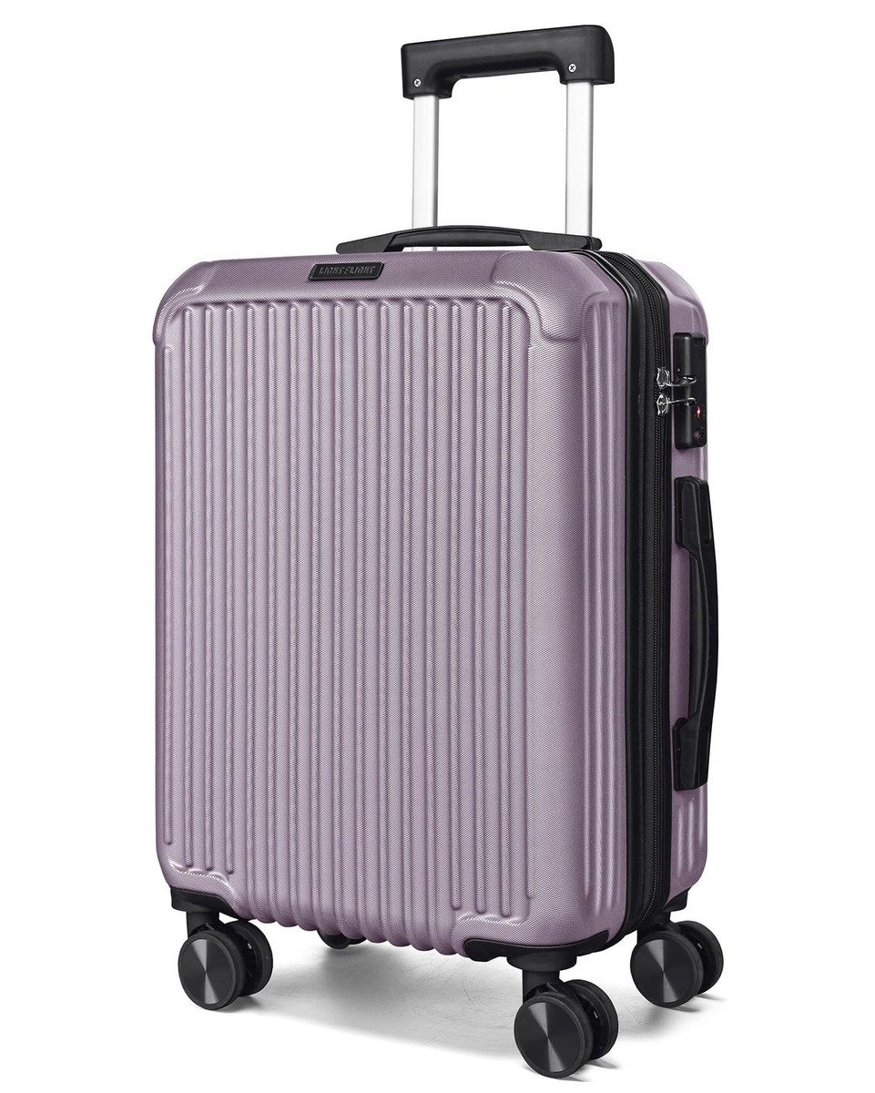 Carry On Luggage 22x14x9 Airline Approved, Durable Hard Shell