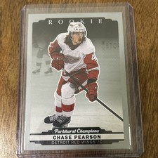 2022-23 Upper Deck Parkhurst Champions Rookie Silver Chase Pearson #298