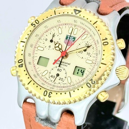 Tag Heuer SEL CG1123 39 mm Champagne Dial