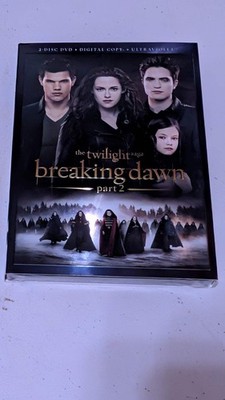 Twilight: Breaking Dawn Part 2 [2 disc DVD 2014] Kristen Stewart, Robert Pattins