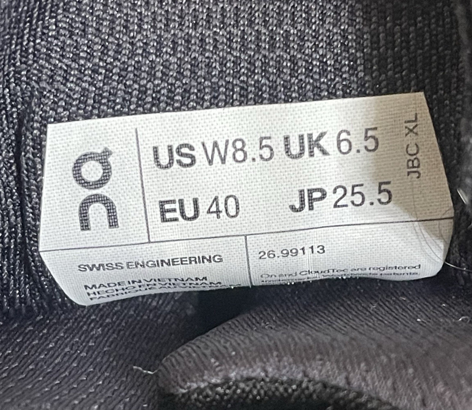 On Cloud Cloudnova Running Shoes Black White Athl… - image 7