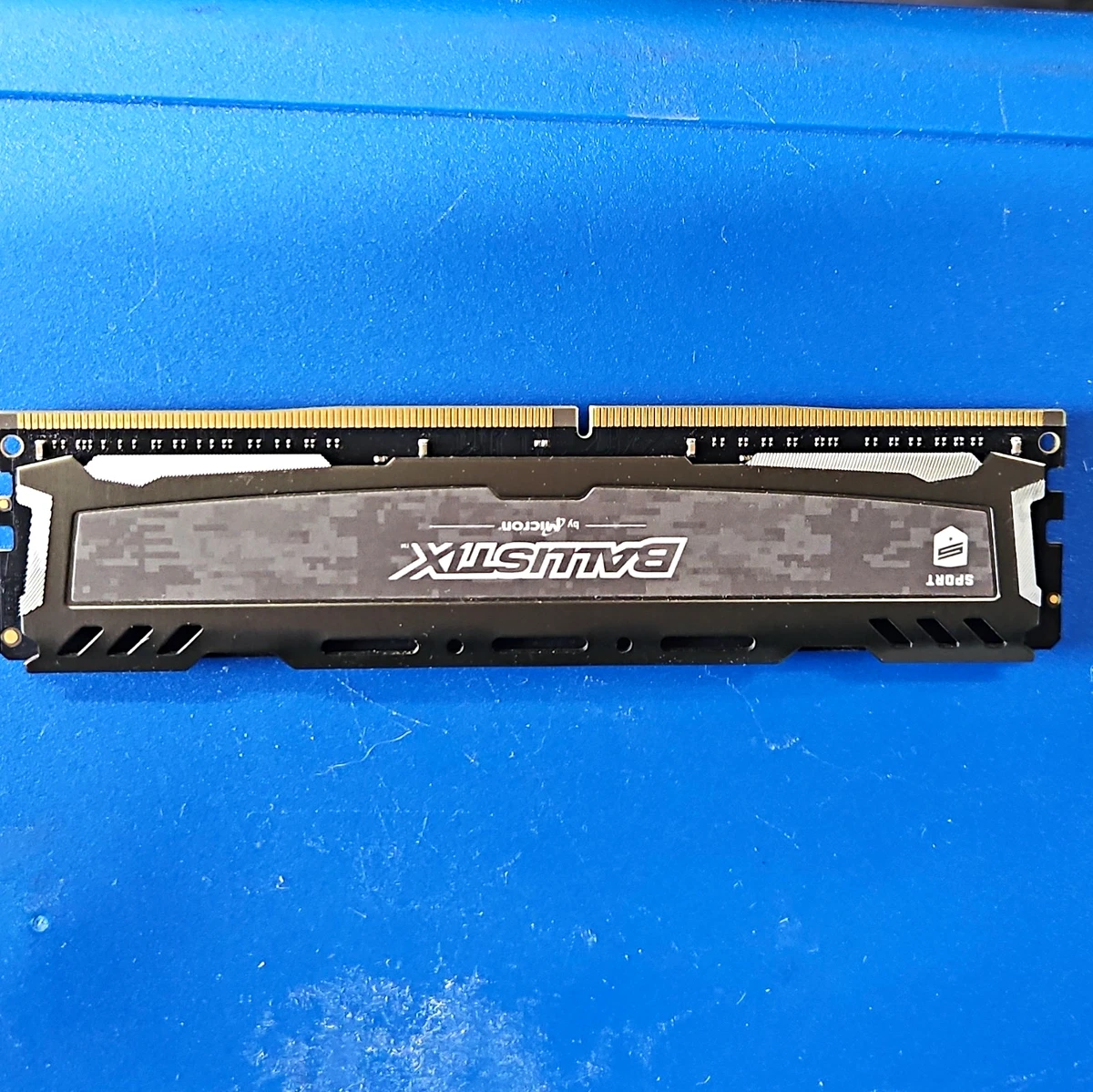 DDR4 SDRAM Ballistix 8 GB Capacity per Module Memory (RAM) for