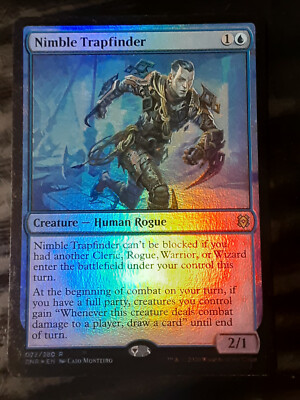 Nimble Trapfinder FOIL ,Zendikar R, NM , MTG , FREE SHIPPING