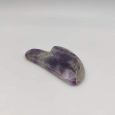 Amethyst Crystal Gua Sha Skincare Tool