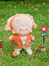XIAOZHAN/20 CM PLUSH DOLL/With 2 PC Clothes/Displayed Only