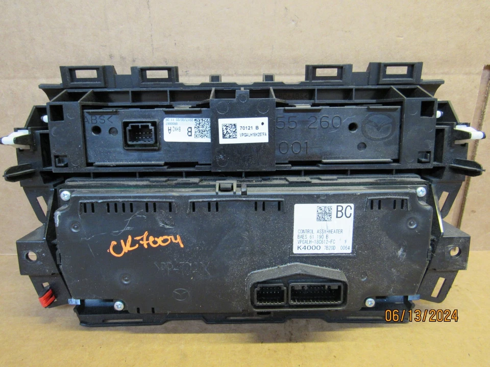 Mazda 3 2017 2018 calefacción aire acondicionado temperatura clima control automático OEM Foto 2 de 4