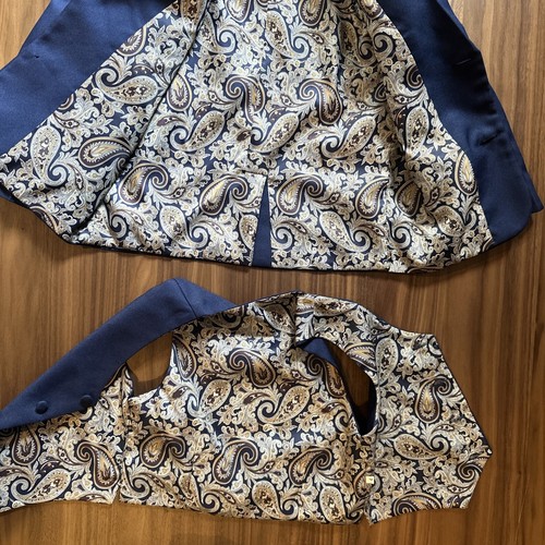 Chaleco de cachemira Peanut Butter Collection Joey Indigo para niño de 3 piezas talla 4 - Imagen 13 de 21