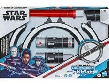 STAR WARS DOUBLE BLADED ELECTRONIC LIGHTSABER FORGE INQUISITOR MASTERWORKS SET