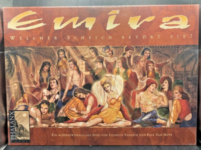 Brettspiel Emira von Phalanx Games *** Top Zustand ***  100% Komplett