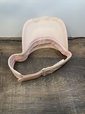 CARIBEAN SUN -WOMENS PINK ADJUSTABLE STRAP CLOSURE VISOR  display picture 3
