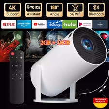 2025 NEU Beamer Projektor 4K UHD WiFi Bluetoo...
