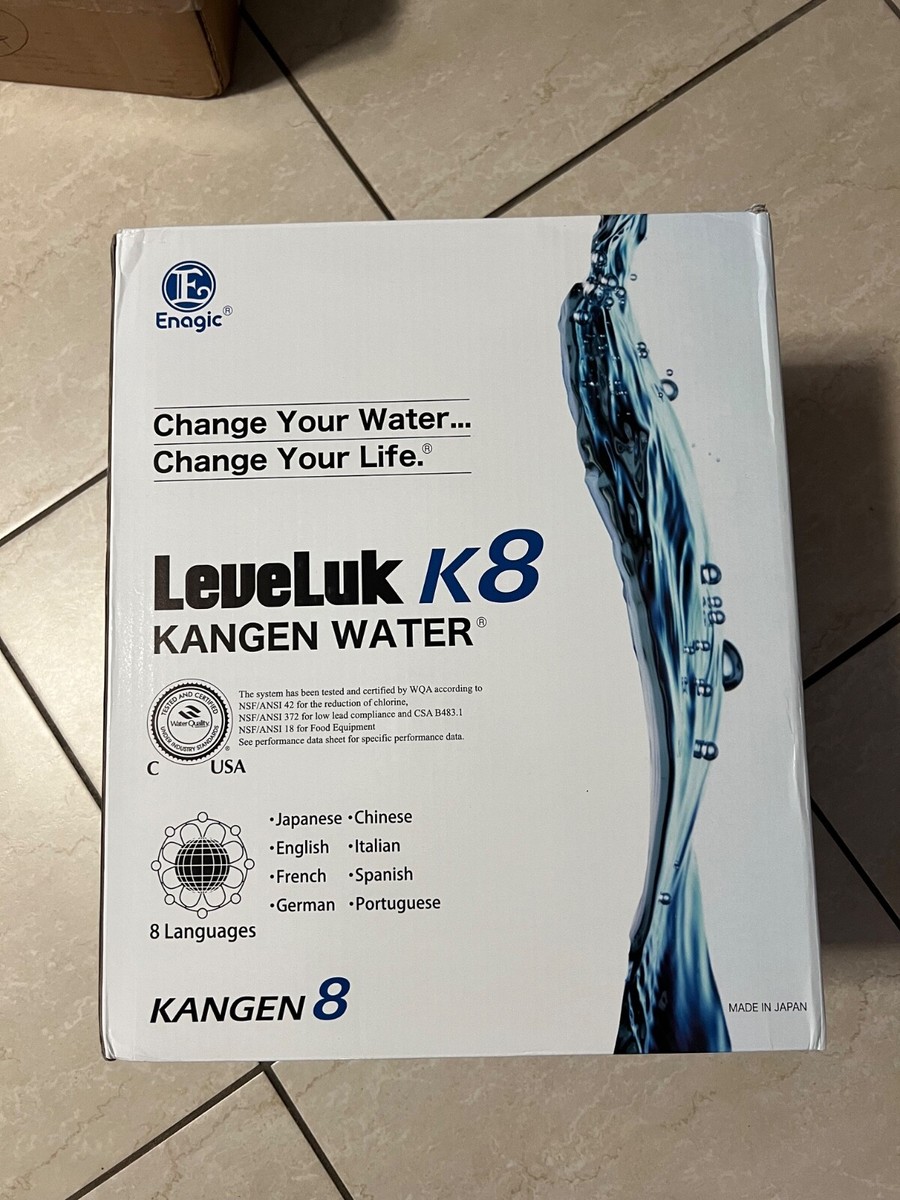 Kangen Enagic Leveluk K8 Water Filter Machine 606989490193| eBay