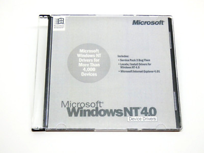 Microsoft Windows NT 4.0 DEVICE DRIVERS - Backup CD