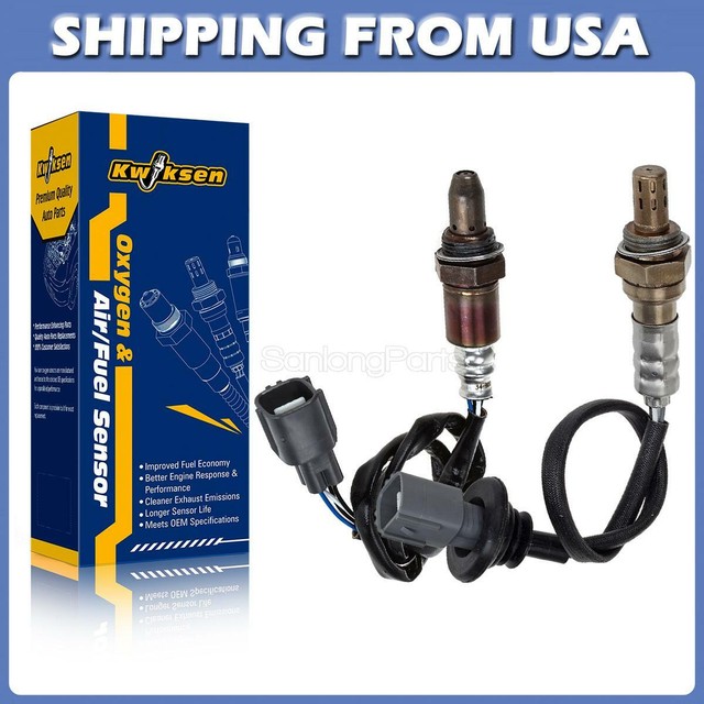 2pcs Air Fuel Ratio Oxygen Sensor Upper & Under for Toyota Corolla 2.4L 092012 eBay