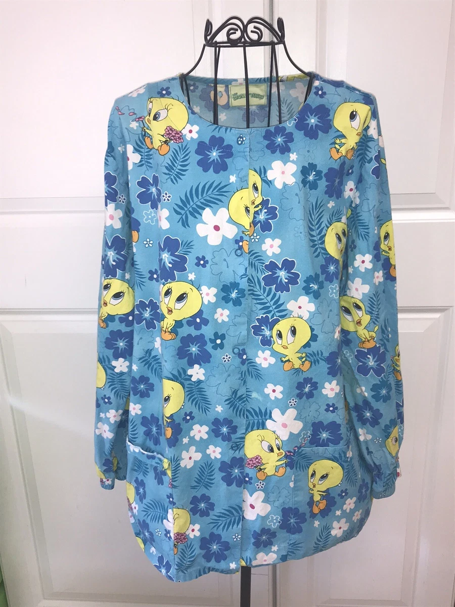 Floral lab coat cheap
