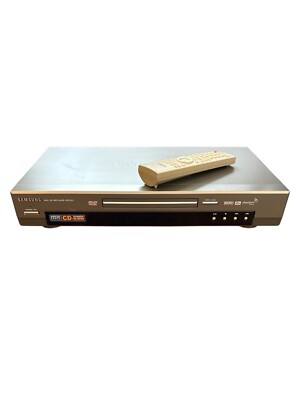 Samsung DVD-S221 DVD Player Silver With Remote  DVD/CD/MP3 Player