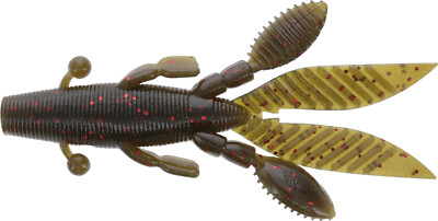 Leurre Souple Yamamoto Flappin' Hog 3,75'' - 7 Pièces - Coloris Watermelon - Pêche Carnassier