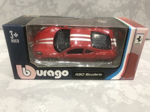 Modèle Réduit Burago 1/43 Ferrari 430 Scuderia - Miniature De Collection - Occasion