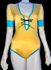 Vintage GIORGIO di SANT ANGELO Bodysuit Swimsuit 1970 s Disco Saks Fifth Ave