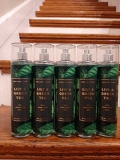 BATH AND BODY WORKS LILY AND GREEN TEA SPRAY MIST PERFUME LOT OF 5 NEW