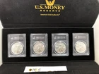 (4) 2020 American Silver Eagle PCGS MS70 ~ US Money Reserve ~ 1oz Silver w/Cert