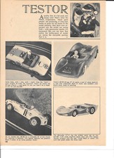 1960 Slot Car Christmas Catalog All Mfg Vintage Magazine Ads 21 pages PHOTOCOPY