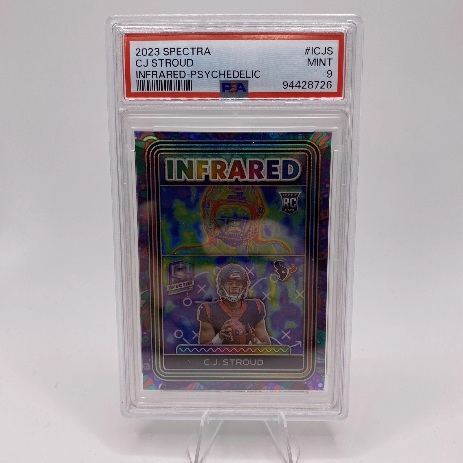 CJ Stroud Panini Spectra Infrared #ICJS Psychedelic