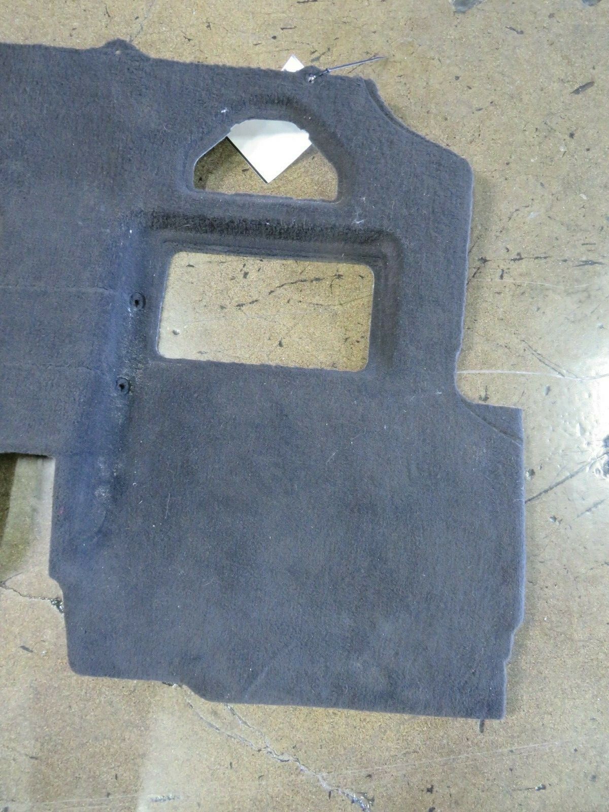 McLaren 570S Spider, Back Wall Rear Carpet Panel, Used, P/N 13N2733SP