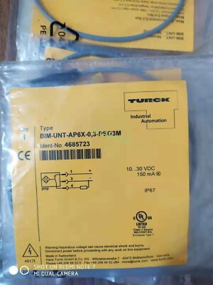 Turck BIM-UNT-AP6X-0,3-PSG3M Proximity Sensor (BIM-UNT-AP6X-0.3-PSG3M) Original