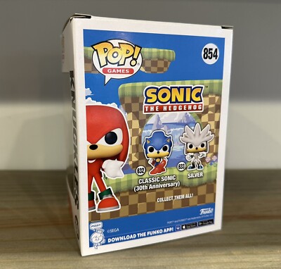 Funko Pop! Sonic the Hedgehog Knuckles Flocked 854 TargetCon 2022