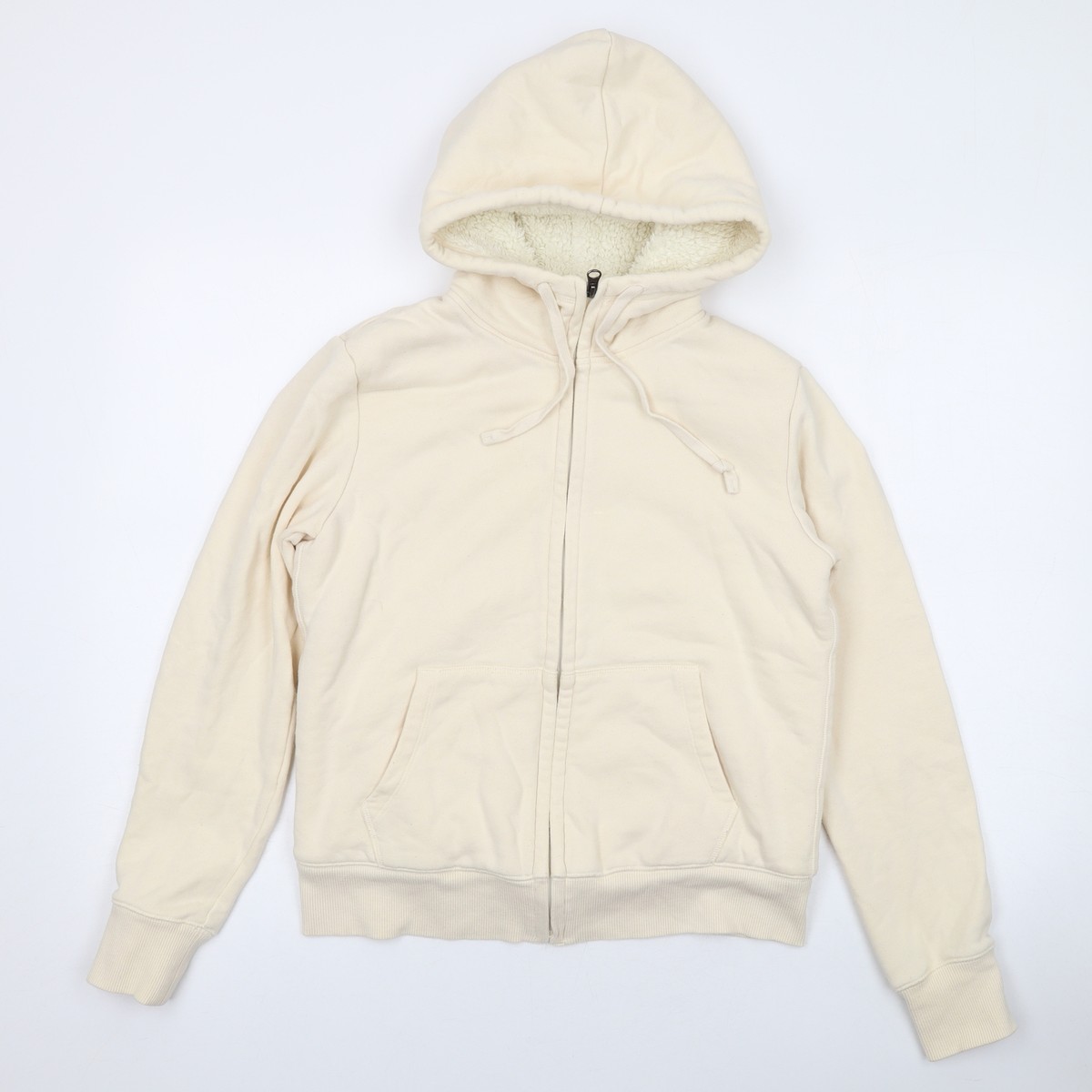 トップス 00s OLD UNIQLO Zip Up Hoodie. Uniqlo Womens Beige Cotton Full Zip Hoodie Size S Zip | eBay