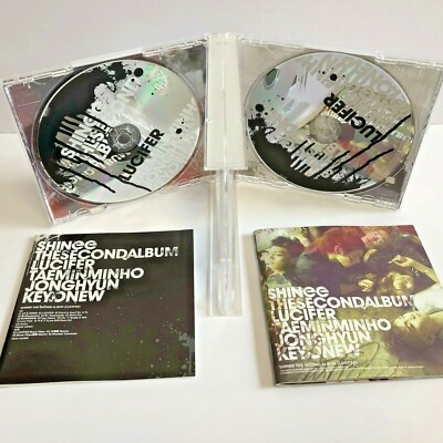 SHINee THE SECOND ALBUM LUCIFER CD+DVD JAPAN | eBay