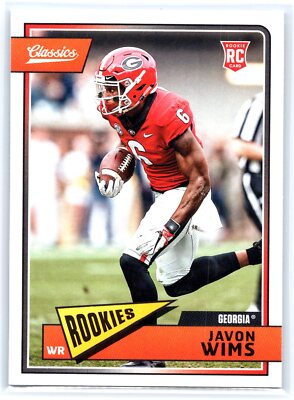 Javon Wims 2018 Panini Classics #281 Rookie