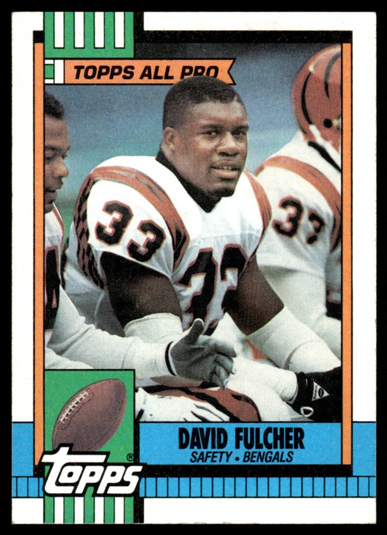 1990 Topps #273 David Fulcher Cincinnati Bengals | eBay