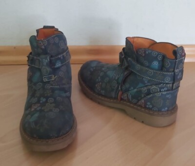 Wunderschöne Oilily Stiefel, Gr.34. Schuhe. Boots. Blau. Leder. Herbst/ Winter.