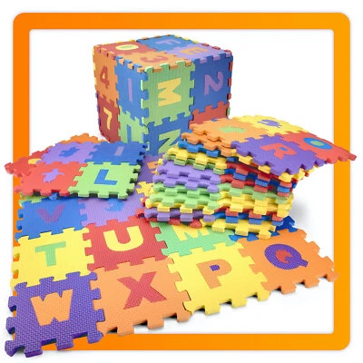 ALL KIDS UNITED XXL Kinder Puzzlematte Kinderteppich Spielteppich Spielmatte EVA Schaumstoff