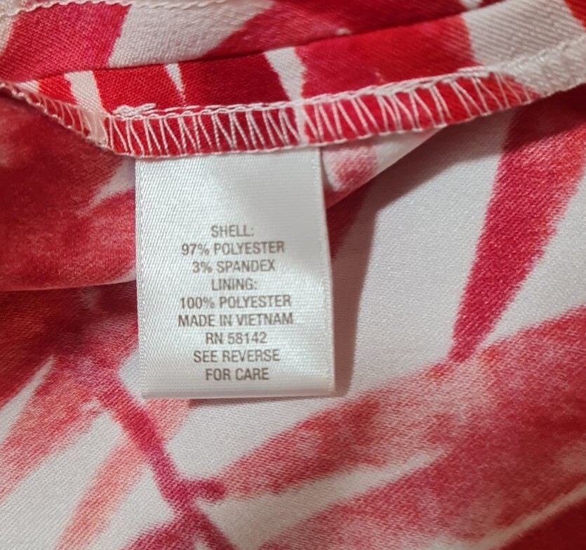 established 1962 Womens Skater Knee Length Dress Size 6 Red Floral Halter Neck