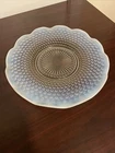 Vintage Anchor Hocking Moonstone Flared Edge Serving Plate 10 3/4”