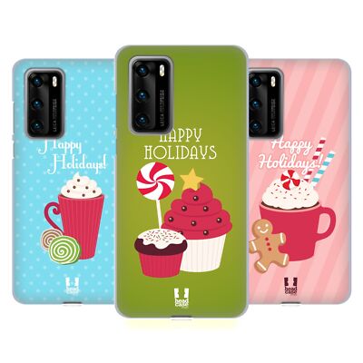 HEAD CASE DESIGNS HOLIDAY TREATS SOFT GEL CASE FOR HUAWEI PHONES 4