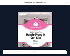 Brittny CLIP DUCK BILL ( BULK )