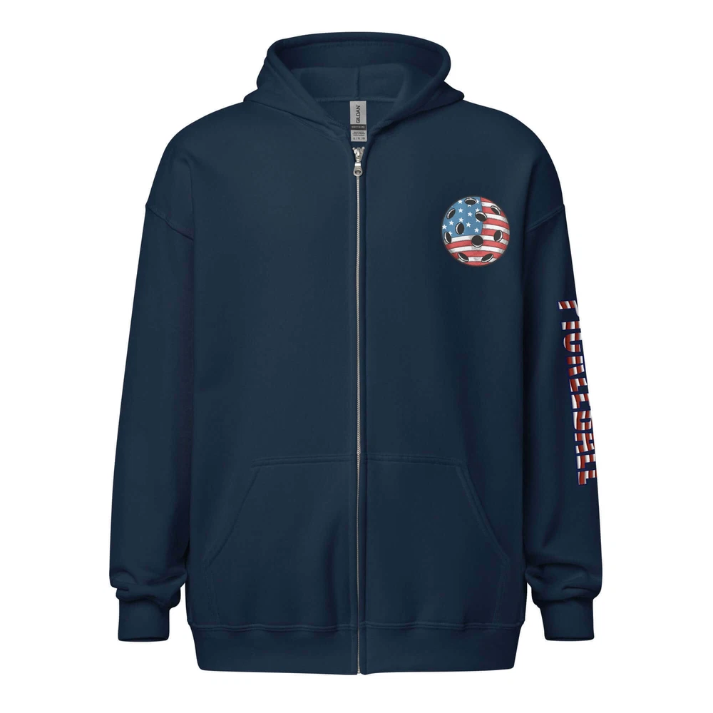 Pickleball Ultimate American Dream Series Unisex Heavy Blend Zip Hoodie