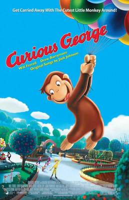 CURIOUS GEORGE Movie MINI Promo POSTER E Drew Barrymore Will Ferrell David Cross