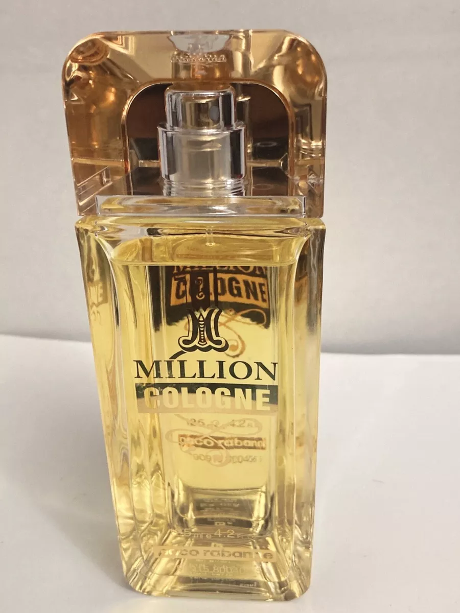 1 Million Cologne Paco Rabanne Edt 125ml/4.2 Fl. Oz-Tester-Used