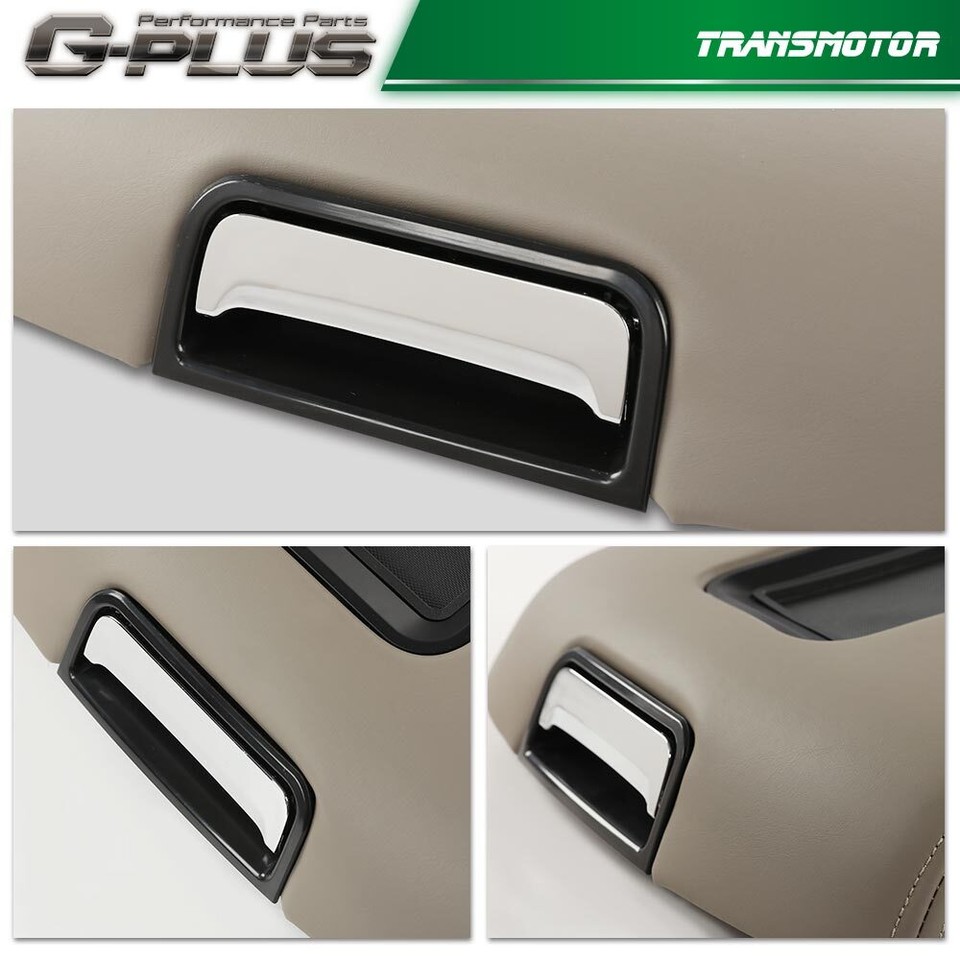 New Brown Center Console Armrest Lid For 2015-2019 Chevy Tahoe & GMC Yukon – Leather, Direct Replacement-667178