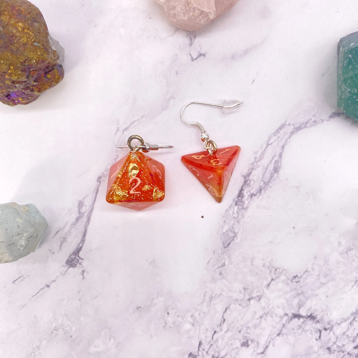 Bright orange shop jewelry