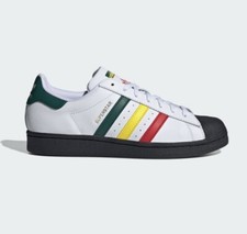 Size 6.5 - Adidas Superstar II 2.0 Rasta Hemp Black for sale online | eBay