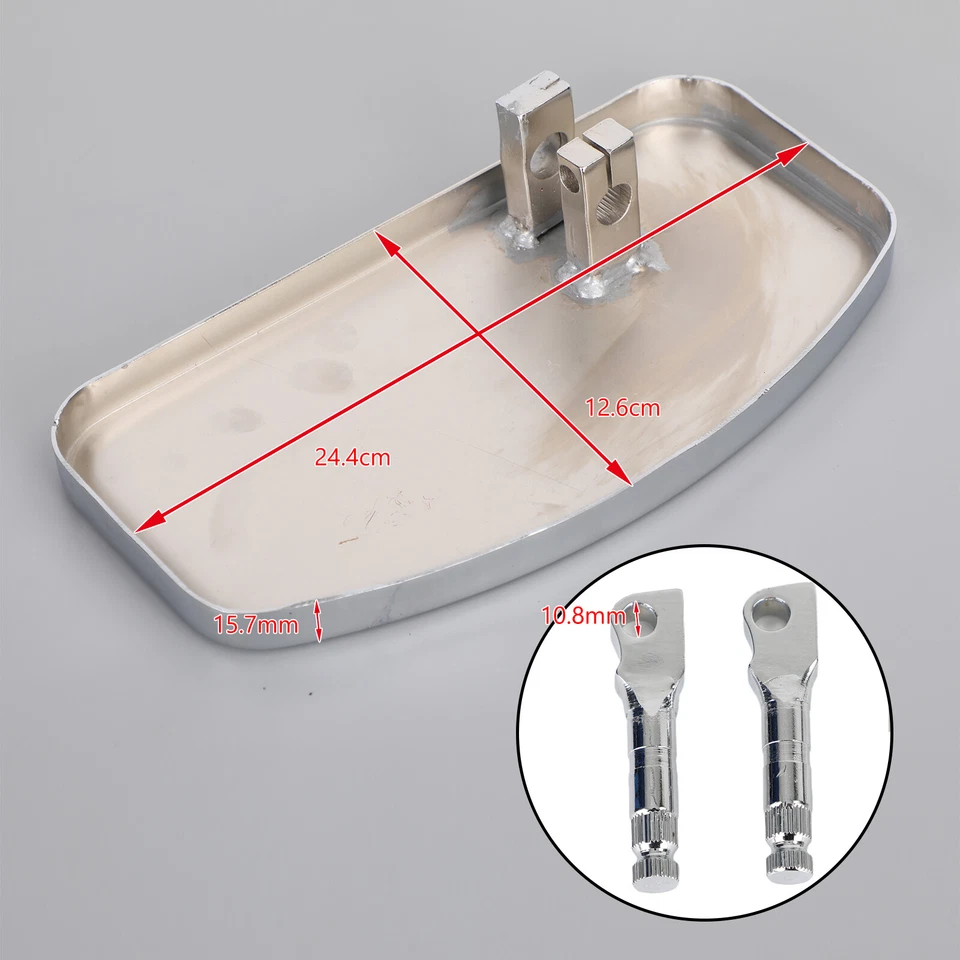 Front Floorboard Footboard fit for Dyna Sportster Touring Softail CVO AV Foto 3 de 4