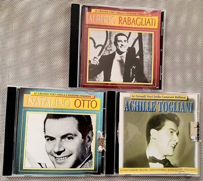 Le Grandi Voci della Canzone Italiana - Halskette mit 3 Audio-CDs