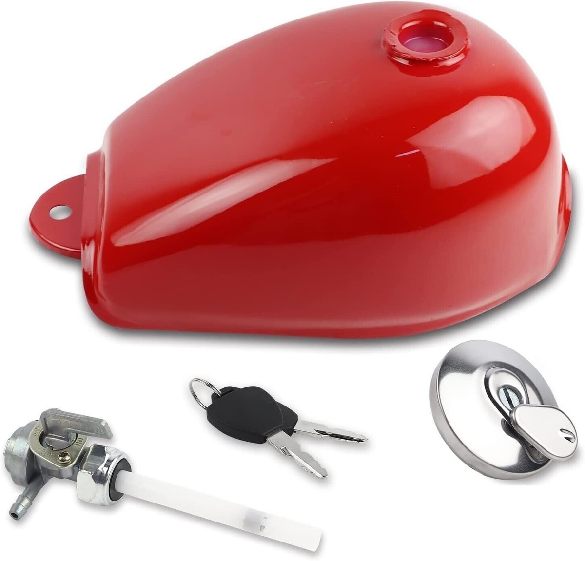 RED Gas Fuel Tank for Honda Monkey Bike Mini Trail Z50 Z50A Z50J