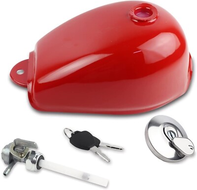 RED Gas Fuel Tank for Honda Monkey Bike Mini Trail Z50 Z50A Z50J